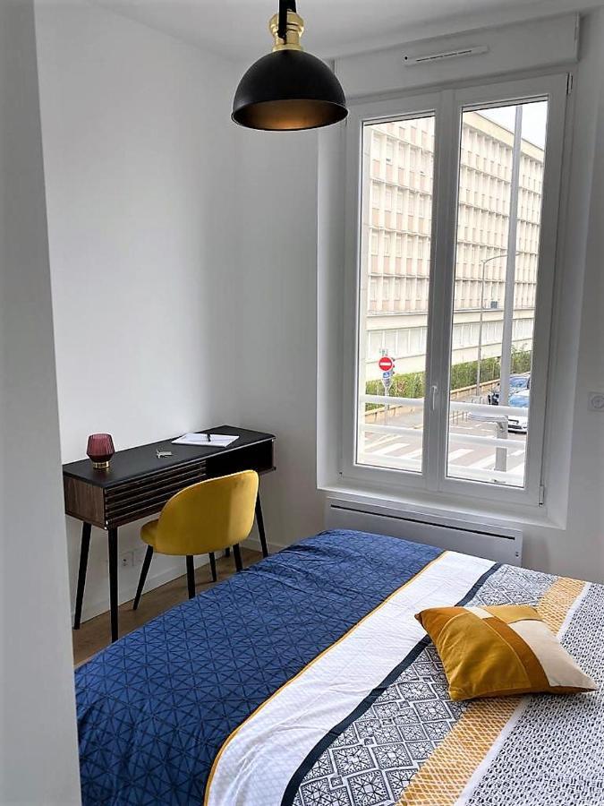 Ponsardin #55 Spacieux Appartement 3 Ch 6 Couchages Реймс Экстерьер фото