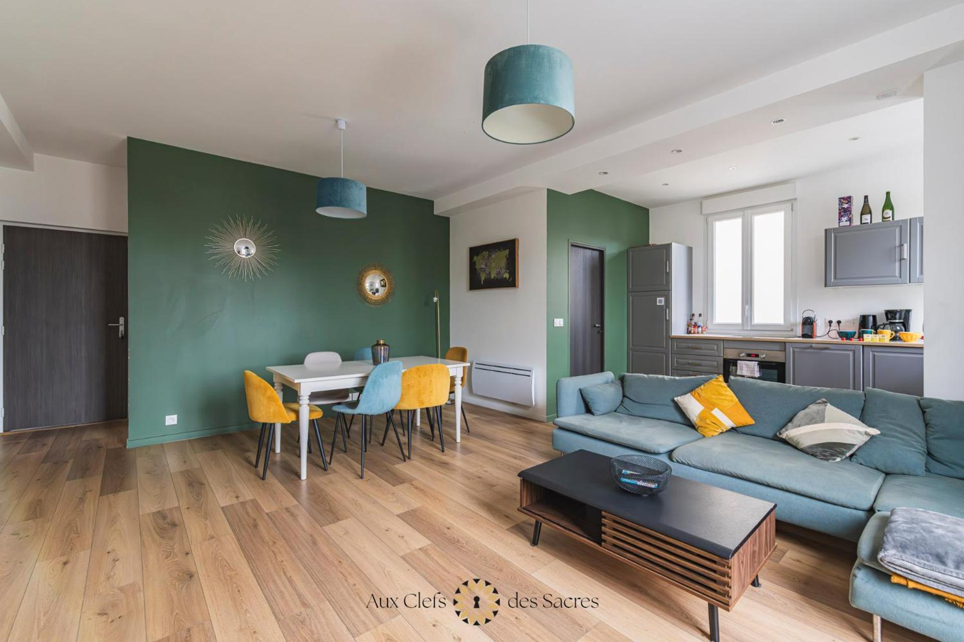 Ponsardin #55 Spacieux Appartement 3 Ch 6 Couchages Реймс Экстерьер фото