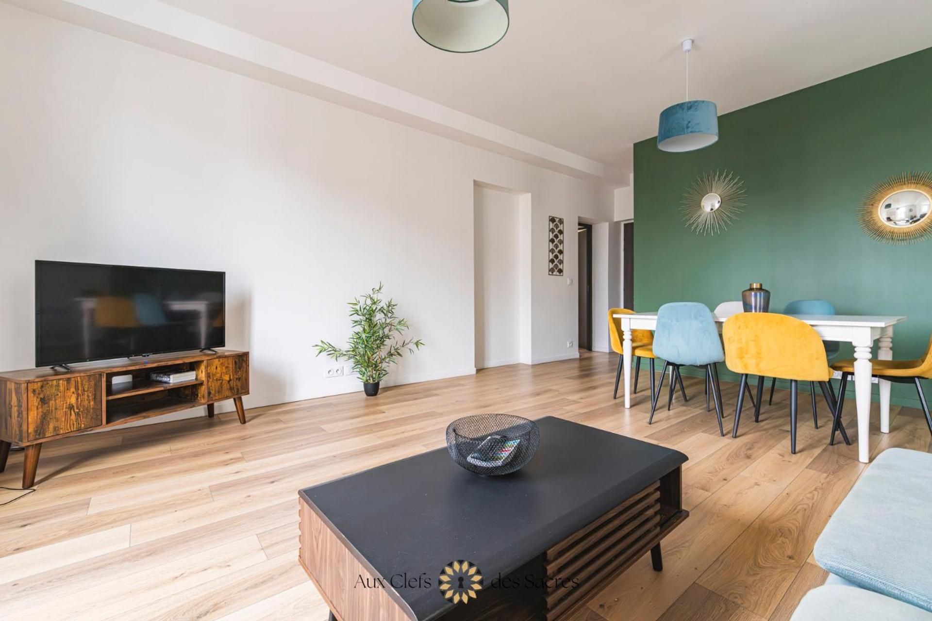 Ponsardin #55 Spacieux Appartement 3 Ch 6 Couchages Реймс Экстерьер фото