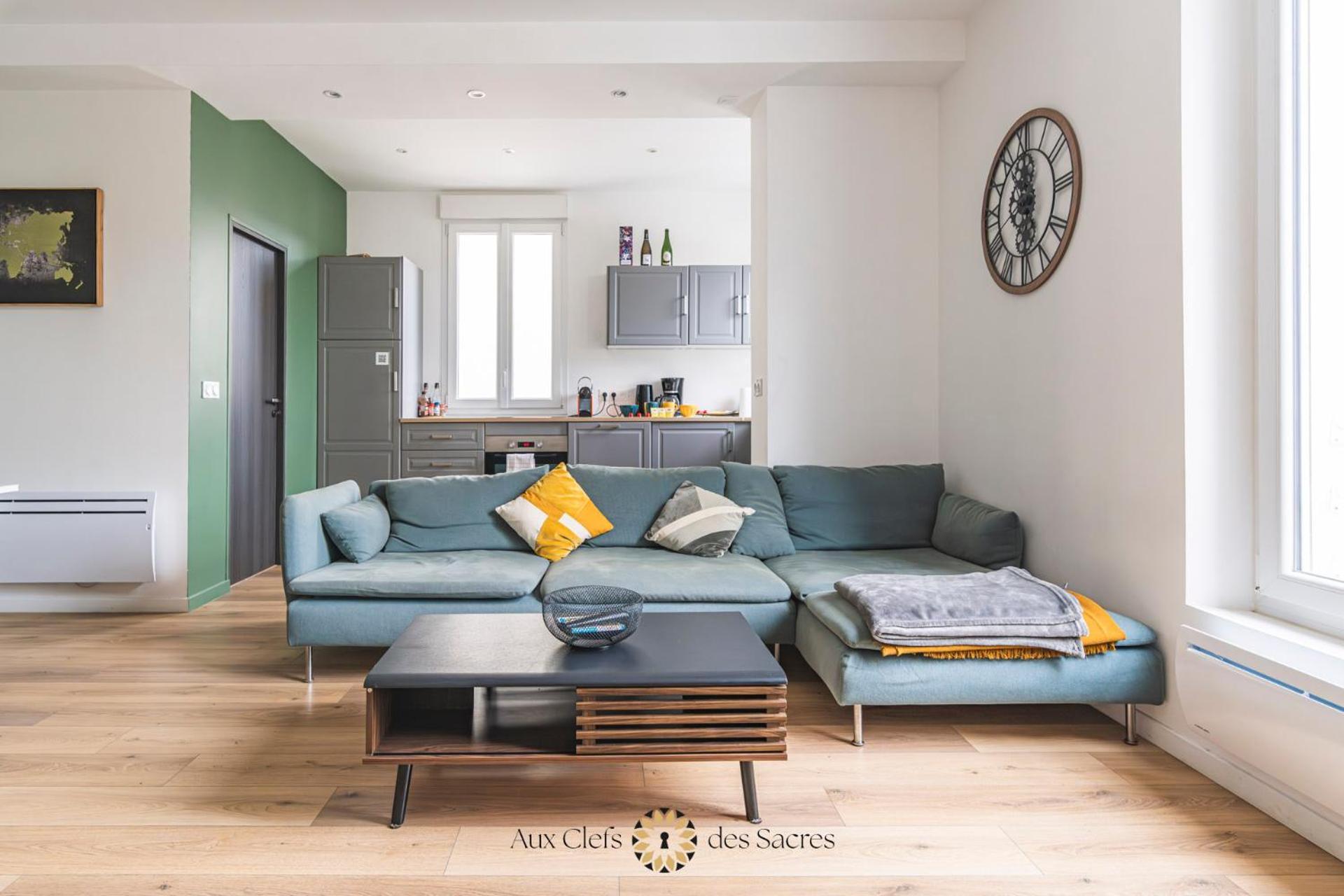 Ponsardin #55 Spacieux Appartement 3 Ch 6 Couchages Реймс Экстерьер фото