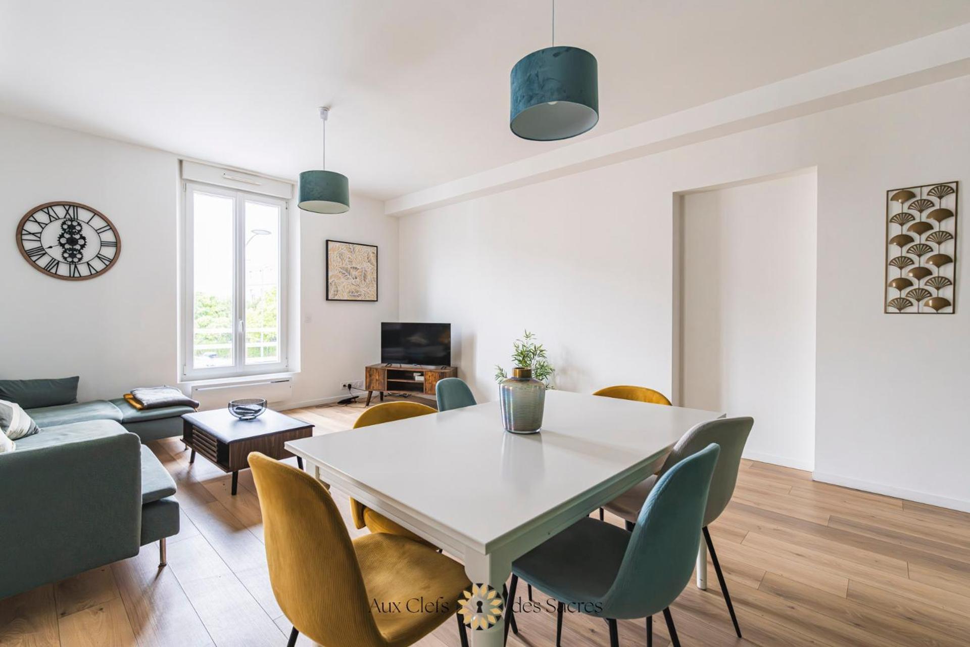Ponsardin #55 Spacieux Appartement 3 Ch 6 Couchages Реймс Экстерьер фото